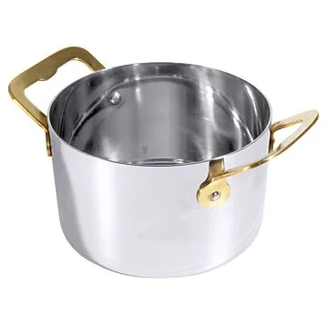 Contacto Cocotte, Edelstahl, 90 mm