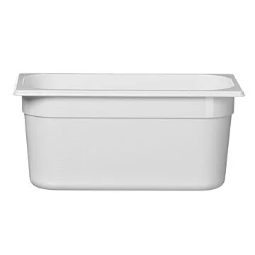 Hendi Gastronorm Behälter 1/3, GN 1/3, 5,7 L, Weiß, 325 x 176 x (H) 150 mm