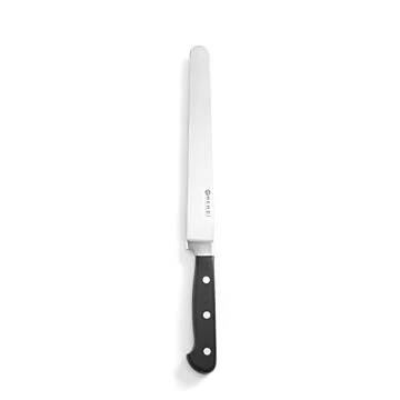 Hendi Schinken-/ Lachsmesser, Kitchen Line, Schwarz, (L) 350 mm