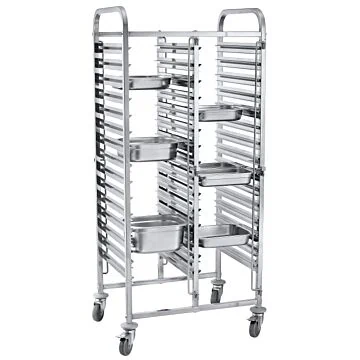 Hendi Transportwagen doppelt  - 30 x GN 1/1, 740 x 550 x (H) 940 mm