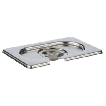 APS GastroNorm-Behälter GN 1/9 Deckel mit Löffelaussparung