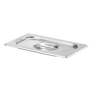 Hendi Gastronorm-Deckel mit Silikonrand, Profi Line, GN 1/4, 265 x 162 mm