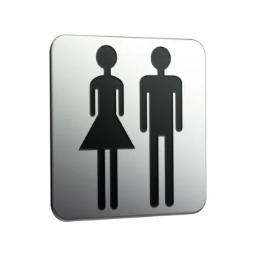 Frasco Türschild Damen und Herren