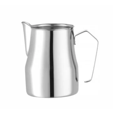 Hendi Milchkännchen mit V-förmigem Ausguss, 0,7L, ø 84 x (H) 130 mm