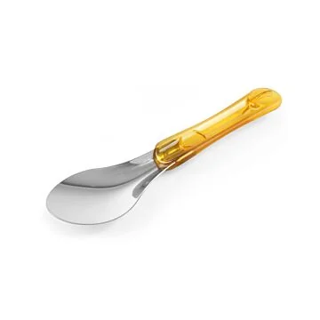 Hendi Eiscreme-Spachtel mit Tritan-Griff, Gelb, (L) 260 mm