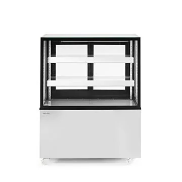 Hendi Kühlvitrine mit 2 Regalen, 300 L, 2 / 6 ˚C, 230 V / 0,48 kW, R290, 915 x 675 x (H) 1210 mm