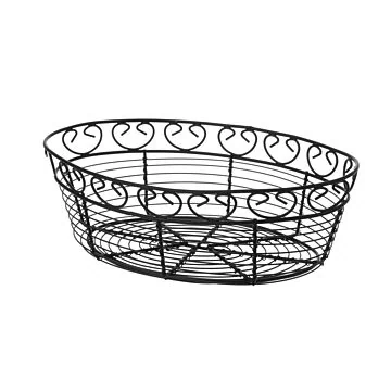 Hendi Drahtkorb Deco, oval, 255 x 160 x (H) 80 mm