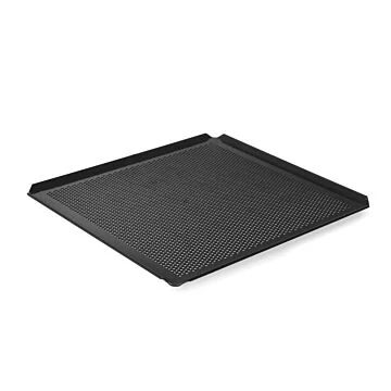 Hendi Backblech - perforiert, GN 2/3 - mit 4 Aufkantungen, 354 x 325 x (H) 10 mm