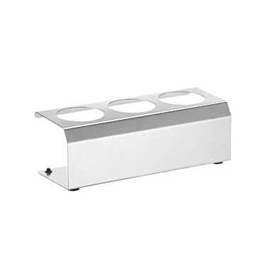 Hendi Soßenflaschen-Halter, 3-fach, ø 57 mm, 229 x 90 x (H) 78 mm