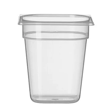 Hendi Gastronorm Behälter 1/6, GN 1/6, 3,4 L, Transparent, 176 x 162 x (H) 200 mm
