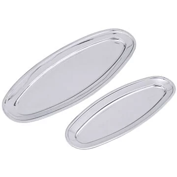 Contacto Fischplatte, gebördelt, 450 mm