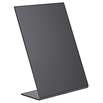 Contacto Tischaufsteller Kreidetafel L-Form, Din A6
