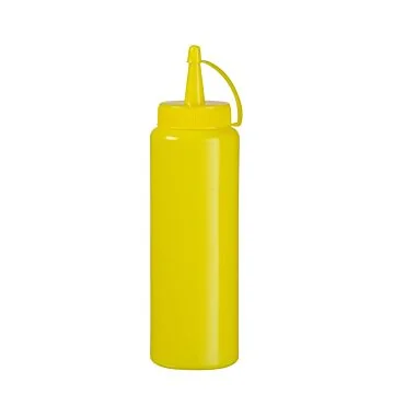 Hendi Spenderflaschen, 0,2 L, Gelb, ø 50 x (H) 185 mm
