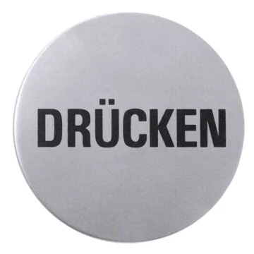 Contacto Türsymbol, DRÜCKEN