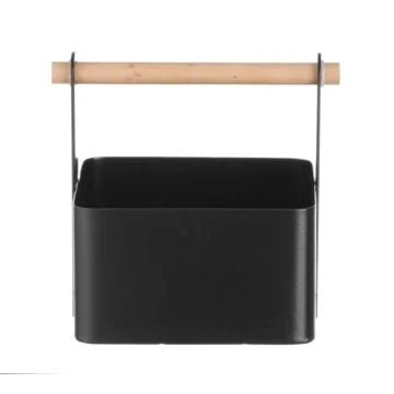 Hendi Tisch-Caddy, schwarz, 170 x 130 x (H) 160 mm