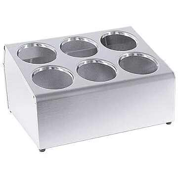 Contacto Besteckbehälter, zweireihig, für 6 Besteckköcher