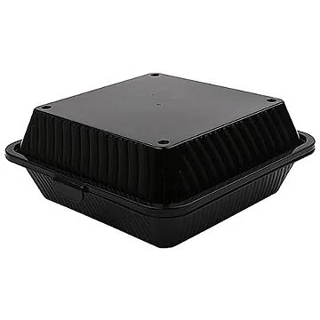Contacto Eco-Takeouts Behälter, schwarz