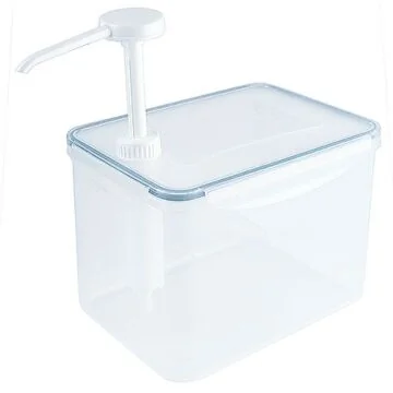 Contacto Dispenser, eckig mit Pumpe, 3,9l