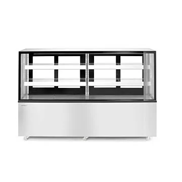 Hendi Kühlvitrine mit 2 Regalen, 610 L, 2 / 6 ˚C, 230 V / 0,5 kW, R290, 1815 x 675 x (H) 1210 mm