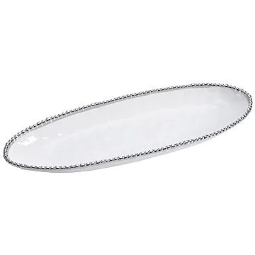 FRILICH SALERNO ovale Servierplatte, schmal