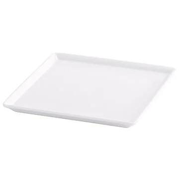 Frilich RAISER OAK Frischeplatte - Porzellanplatte, 230 x 230 mm weiß
