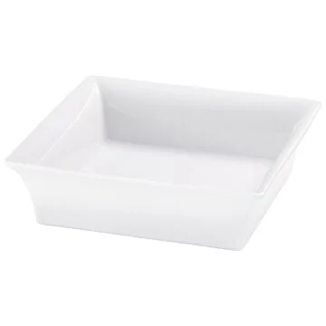 Frilich RAISER OAK Frischeschale - Porzellanschale 250  x 250 mm, weiß