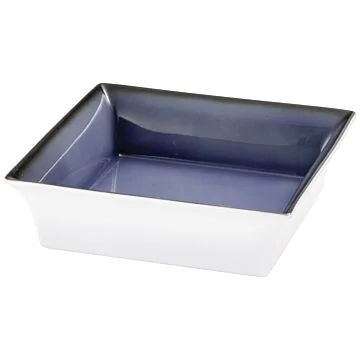 Frilich RAISER OK Frischeschale - Porzellanschale 250 x 250 mm, blau