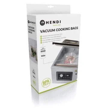 Hendi Vakuum-Kochbeutel für Sous-Vide-Küche, 100 Stk, 300 x 400 mm