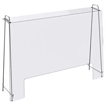 Frilich GUARD COUNTER Hygieneschutz, mit Durchreiche 1150 mm breit 