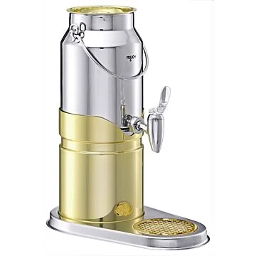 Frilich UNISON Milchkanne, vergoldet 3 Liter
