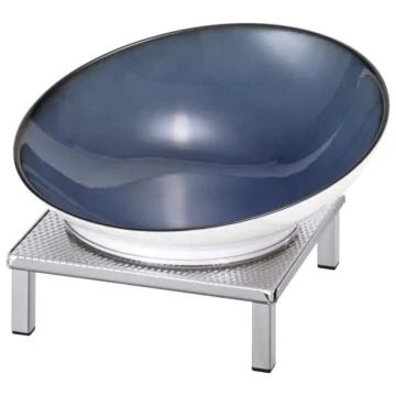 Frilich RAISER INOX Buffetschale, blau 175 mm