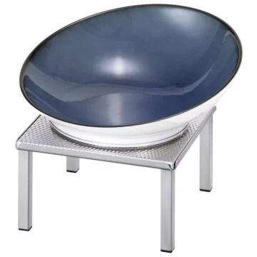 Frilich RAISER INOX Buffetschale, blau 225 mm