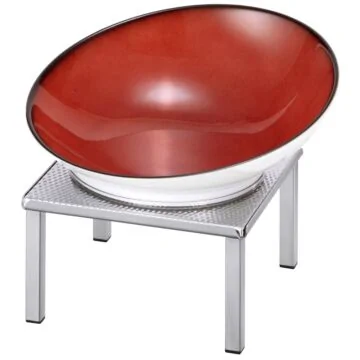 Frilich RAISER INOX Buffetschale, rot 225 mm