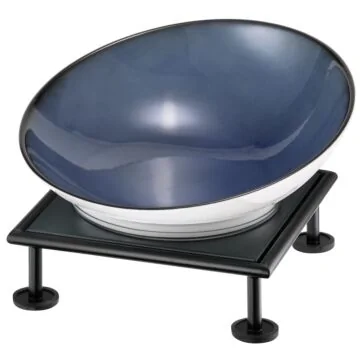 Frilich RAISER RUSTIC Buffetschale, blau 177 mm