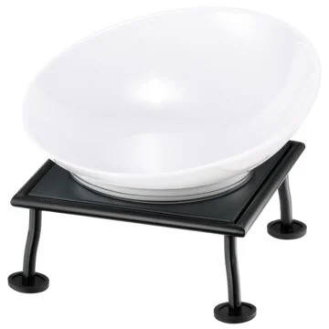 Frilich RAISER RUSTIC Buffetschale, weiß 227 mm