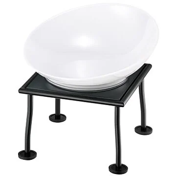 Frilich RAISER RUSTIC Buffetschale, weiß 277 mm