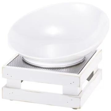 Frilich RAISER VINTAGE Buffetschale, weiß 220 mm