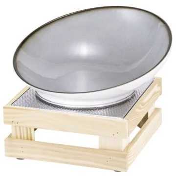 Frilich RAISER NATURE Buffetschale, grau 220 mm