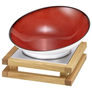 Frilich RAISER OAK Buffetschale, rot 190 mm