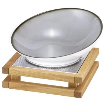 Frilich RAISER OAK Buffetschale, grau 190 mm