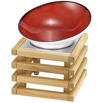 Frilich RAISER OAK Buffetschale, rot 285 mm