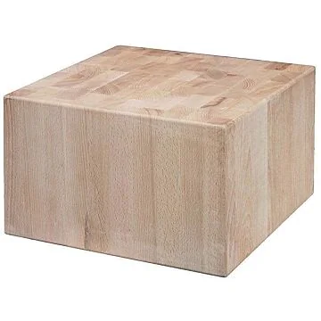 Contacto Hackblock Weissbuche, 400 x 400 mm