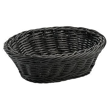Contacto Korb, oval, schwarz