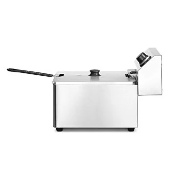 Hendi Fritteuse Kitchen Line - 8 L, 50/190˚C, 230 V / 3,5 kW, 265 x 430 x (H) 345 mm