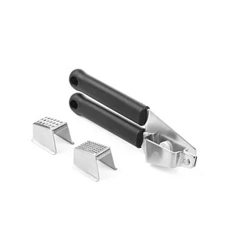 Hendi Knoblauchpresse, Schwarz, 180 x 25 mm