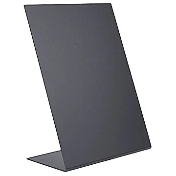 Contacto Tischaufsteller Kreidetafel L-Form, Din A5