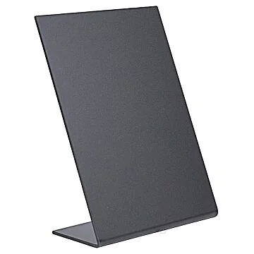 Contacto Tischaufsteller Kreidetafel L-Form, Din A6