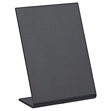 Contacto Tischaufsteller Kreidetafel L-Form, Din A7