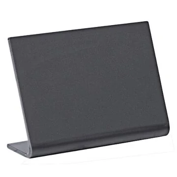 Contacto Tischaufsteller Kreidetafel L-Form, Din A8