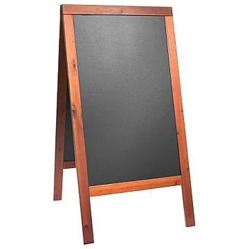 Contacto Doppeltafel groß, mahagoni